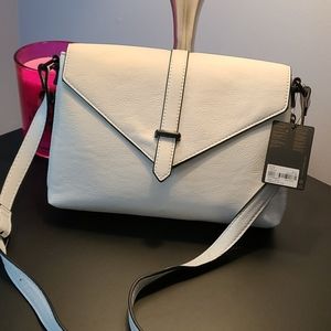 BNWT white and black Purse